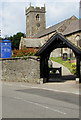 Lychgate facing Church Road, Rumney, Cardiff