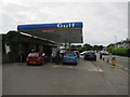 NY2623 : Gulf petrol station, Keswick by Hugh Venables
