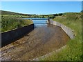 NS2774 : Whinhill Reservoir: outflow by Lairich Rig