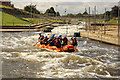 SK6139 : White water rafting by Richard Croft