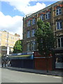 Shops on Clerkenwell Road, London