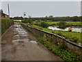 Pond next to Gidlow Lane