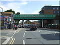 Railway bridge over Lea Bridge Road (A104)