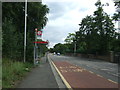 Bus stop and shelter on Woodford New Road (A104)