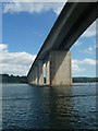 TM1741 : Orwell Bridge from the River Orwell [1] by Christine Johnstone