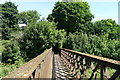 Cotswold Way footbridge over the 