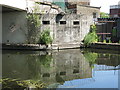 WW2 pillbox at the Rockingham Road bridge (no.186) over the Grand Union Canal