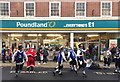 Morris dancers, Regent Street, Shanklin