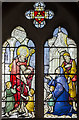 Stained glass window, Sacred Heart RC church, Exeter