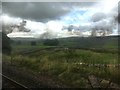 SD7875 : Fields beside the railway by Graham Hogg