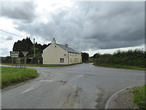 SX0673 : House on the road junction at Longstone by Rod Allday