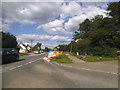 Four Ashes Road at the junction of Cryers Hill Road