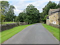 Kettlesing Lane passing through Ketllesing on its way to Kettlesing Bottom