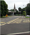 Towards the spire of St Mary