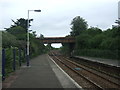 Footbridge near Hayle Railway Station
