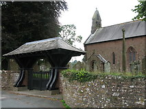NY0703 : Church of St Mary and Lychgate, Gosforth by G Laird