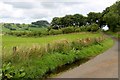 Minor road and Loudoun Hill