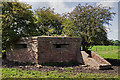 SJ7369 : WWII Cheshire, RAF Cranage, near Middlewich - pillbox (11) by Mike Searle