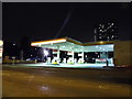 TQ3678 : Shell petrol station on Evelyn Street, Deptford by David Howard