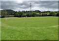 Recreation area near Llanfoist Village Hall