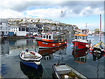SX0144 : Moored at Mevagissey by John Lucas