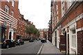 View up Tavistock Street from Catherine Street