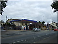 Service station on the B1101, March