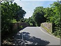 Bridge over the Ryde to Shanklin railway at Harding Shute