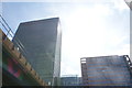 View of the J. P. Morgan and Morgan Stanley buildings from Mackenzie Walk