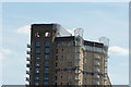 View of Cascades Tower from the Thames Path