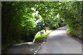 Road junction near Hewelsfield