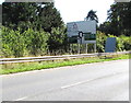 A4077 directions sign east of Gilwern