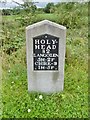 Replica Telford Milestone by the A5, Chirk