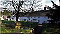 Almshouse Road from the churchyard of All Saints, Newland