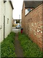 SK4433 : Alleyway off South Street, Draycott by Alan Murray-Rust