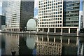 View of buildings in Canary Wharf from South Quay #6