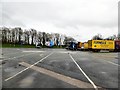 Lorry Park at Lancaster Services