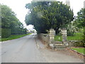 SK9348 : The eastern entrance to St Vincent's Churchyard, Caythorpe by Marathon