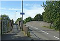 Baswich Lane bridge over the railway