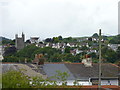 Pilton from swing bridge over the River Yeo