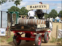 TQ8338 : Harveys delivery cart, Tractorfest by Oast House Archive