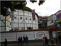 TQ3280 : Globe Theatre by Paul Gillett