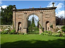 SJ8606 : The Bowling Green Arch at Chillington Hall by Philip Halling