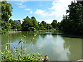 Eastern lake in Pittville Park