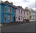 Colourful seafront houses, Exmouth