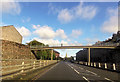 Footbridge over A487