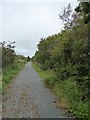 Looking north-west along the Pegasus Trail