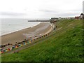 The West Cliff in Whitby