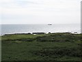 J6245 : View out to sea from the WWII look out post at Ballyquintin by Eric Jones