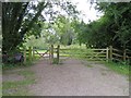 Entrance to Winnall Moors Nature Reserve